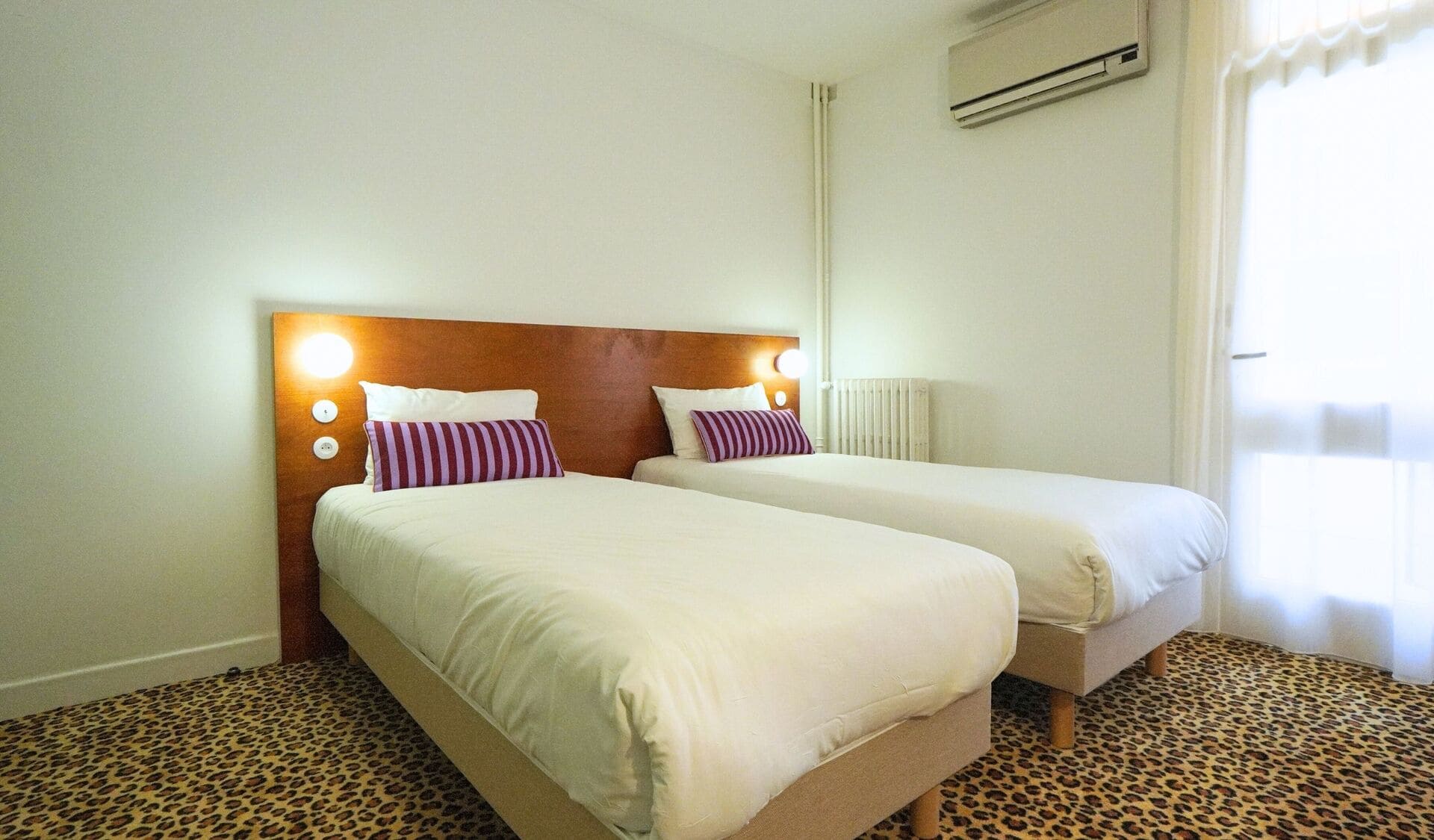 Chambre twin du Moderne